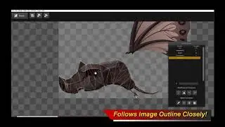 Auto Trace Meshes & Convex Hulls from Image Outlines | Creature Auto Mesh Tracing Tutorial