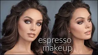 The ESPRESSO MAKEUP TREND 🖤 ☕️ A Talk-Through Makeup Tutorial!