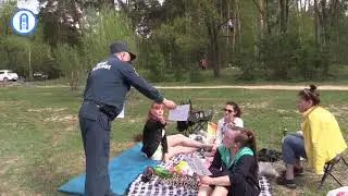 Штрафы за пожаренный шашлык. Нижний Ломов.