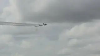 F-16 Thunderbirds Fly-Over Daytona 500 (2014)