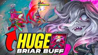 RIOT NERFED BRIAR AFTER HER BUFFS! IS BRIAR BROKEN OR DEAD! INSANE CHANGES