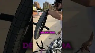 Montando BMX sin una RUEDA 😱 #bmx