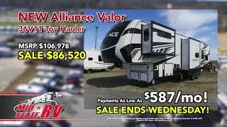 2021 Toyhaulers on Sale at Mid-State RV for $587 a Month!