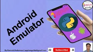 [Appium/Python Tutorial] Part -5 : Create Emulator(AVD) in Android Studio