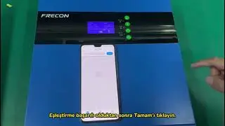FRECON SP520 OFFGRID inverter WiFi kurulumu  #frecon #inverter #solarsystem