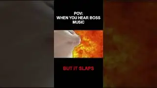 When The Boss Music Hits Hard #memes #videogamemusic