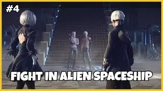 NieR Automata - Masuk ke dalam Pesawat Alien #4
