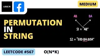 Permutation in String  - Sliding Window - Leetcode 567 - Python
