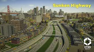 Building a Sub-Grade Highway in Downtown | Cities Skylines 2