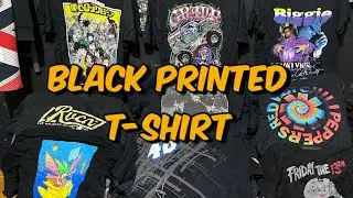 FIRST TIME MAG TRY😱 U.S MENS BLACK PRINTED T-SHIRT BALE UNBOXING | 