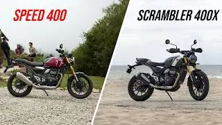 Bajaj Triumph Speed 400 & Scrambler 400X First Look | Features, Specs, Color Options