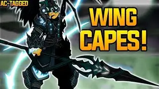 AQW - FREE WING CAPES! /JOIN GARDEN (Darkon's Debris 66 Duality Wings) (AC-TAGGED) + ITEM Showcase!