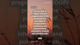 OOP .?? #shorts #programming