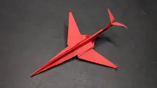 HOW TO MAKE A PLANE ORIGAMI - ORIGAMI TUTORIAL