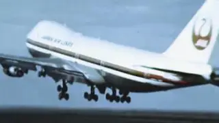 Japan Air Lines Boeing 747 Commercial - 1970