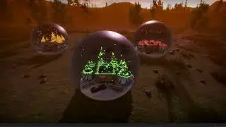 Unity Christmas Ball meets the See-through Shader