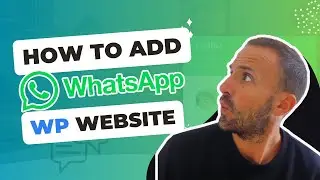 📤 How to Add WhatsApp to Your WordPress Site  📲
