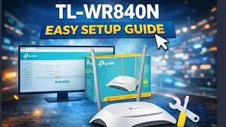 How to Setup TL-WR840N TP-LINK Wireless Router