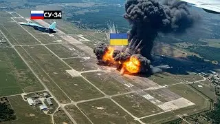 Russia waited for NATO to unload, and a 3,000-kg strike wiped out a Ukrainian airbase.