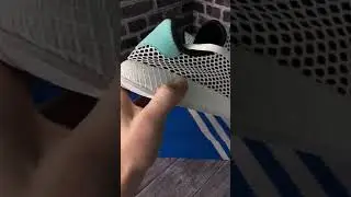 Кроссовки Adidas Deerapt - ‘White and Blue’ - TRENDOFF