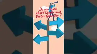 Scalar and Vector Quantity #physics #physicswallah #vector #scalar