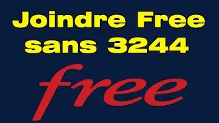 Comment joindre Free sans passer par le 3244