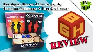 Boardgame Heaven Talks Accessories 61: InMyBox inserts for Codenames