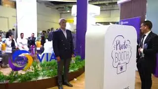 ( STS )Interactive Sliding Screen- Z Hologram- Digital Photobooth @Viatris @Africa Health ExCon 2022