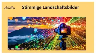 Wie wir mit Motivation, Licht, Farbe und Fototechniken Kunstwerke erzeugen können