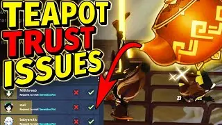 When you let people into your teapot... | Genshin Impact - Serenitea Pot