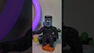 Как слепить БОССА НИКОЛЫ ТЕСЛЫ из Мёртвых Рельс из пластилина !!! Dead Rails 