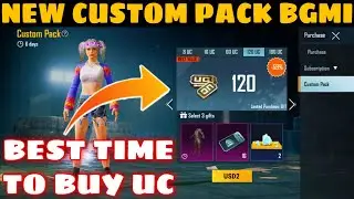 BGMI NEW CUSTOM PACK EXPLAINED | BGMI CUSTOM PACK | CUSTOM PACK UC EXPLAINED | CUSTOM UC PACK EVENT