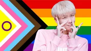 namjoon supporting the LGBTQIA+ community
