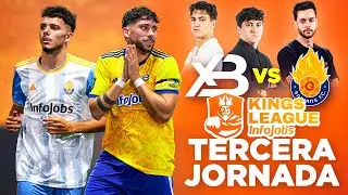 XBUYER TEAM vs SAIYANS FC ¡3 JORNADA KINGS LEAGUE! *Roger Carbó vs Joan Poch*
