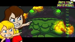 Killin Ants and Frogs with my Kids 😁| Ants Took My Eyeball