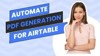 Create PDF from Airtable | Airtable Document Automation | Airtable export to PDF  #airtable #pdf