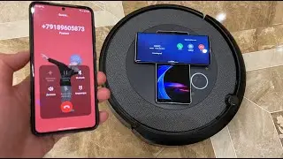 Vacuum Cleaner LG Wing vs Kitten Incoming Call