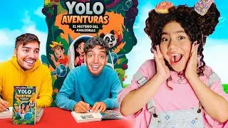 I infiltrated the YOLO Adventures book signing! 🩵💜💗