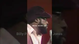 The way Billy Paul’s vocals sound live 😍 
