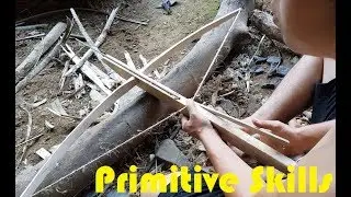 Primitive Technology: Make a Crossbow Primitive