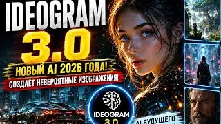 IDEOGRAM 3.0 ШОКИРОВАЛ ВЕСЬ МИР! НОВЫЙ AI СОЗДАЁТ НЕВЕРОЯТНЫЕ ФОТО БУДУЩЕГО!