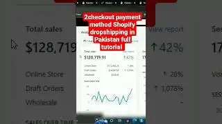 2checkout account setup in Pakistan on Shopify 
