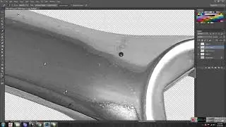 chrome product retouching in photoshop