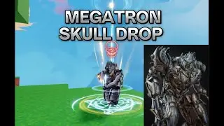 Bedwars skull drop but I’m Megatron! (Roblox Bedwars)