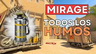 Todos los Humos Esenciales de  Mirage - CS2 SMOKES