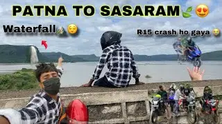 Patna to sasaram 🍃⛰️😌 #vlog #travelling #bikers