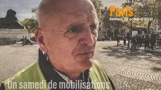 En direct: Un samedi de mobilisations - 22 octobre 2022