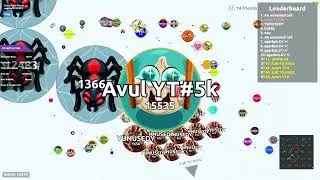 AGAR.IO SERVER TAKEOVER WITH BOTS #1260 || OP-BOTS.COM