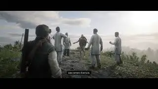 RDR2 Сhelonians jump off the cliff