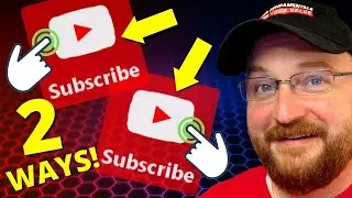 TWO WAYS to Add Subscribe Button To YouTube Video